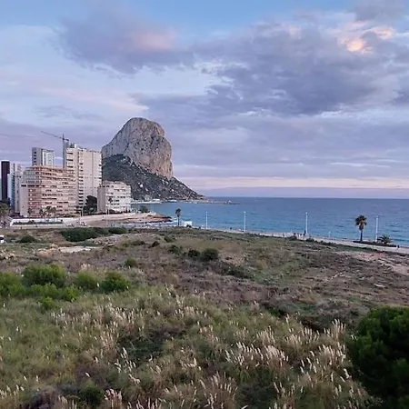 Hernando Sea Front Optic Fiber Internet Apartman Calpe